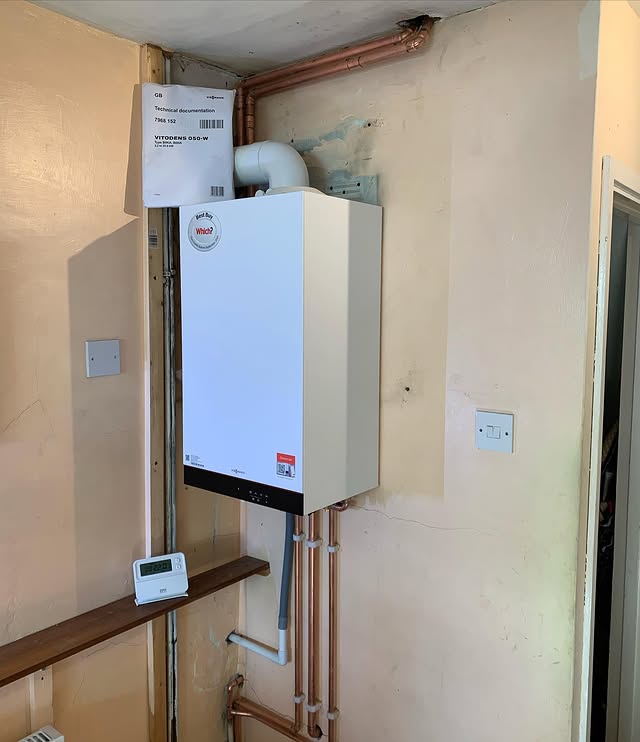 New combi boiler installed in Basildon